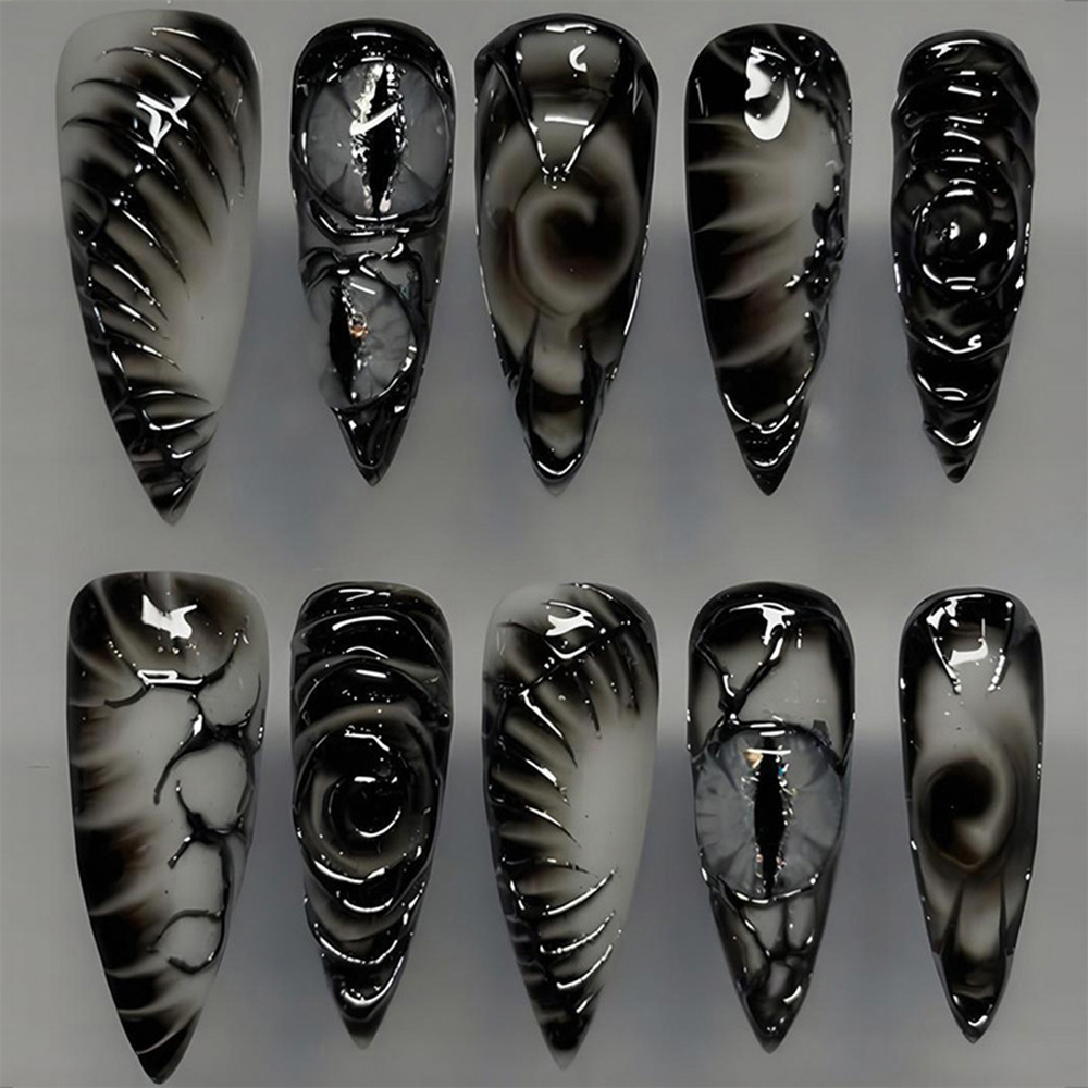 Nail Art Press On - Bộ 30 móng tay giả dán