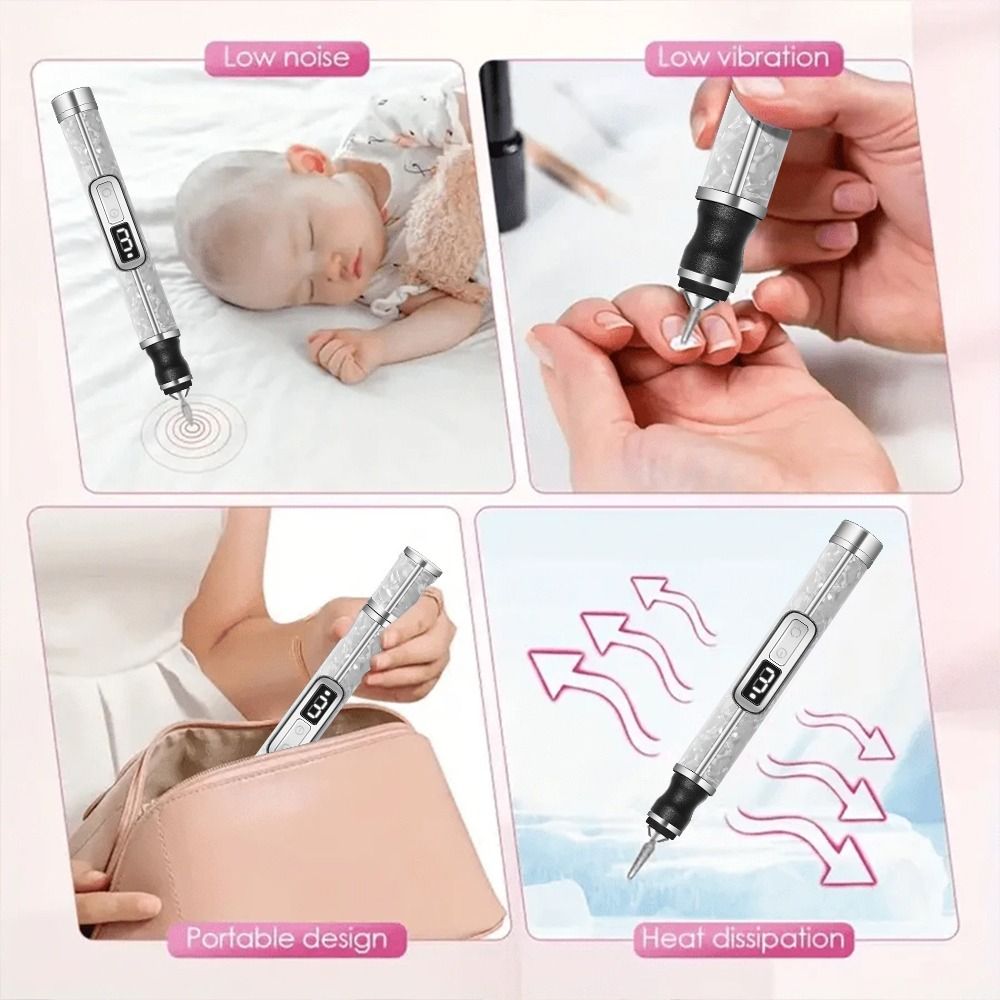 Low Noise Electric Nail Drill  - đánh giá và giá Nail Drill Machine