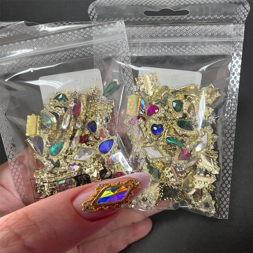 60PCS Mix Nail Art Rhinestones - đánh giá và giá Nail Art Valentines Day