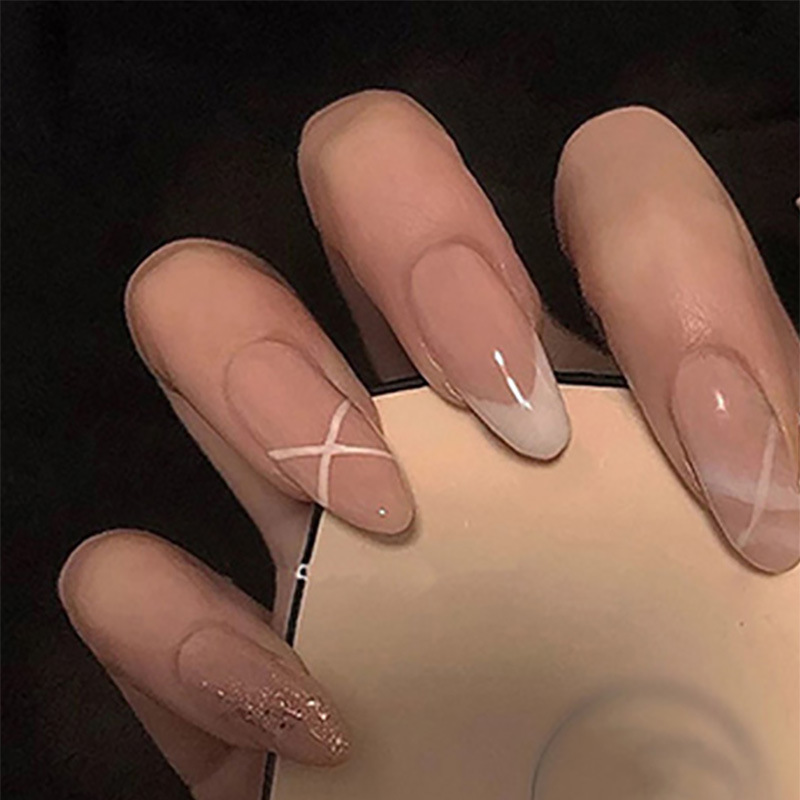 Medium fake nails for women Nu - đánh giá và giá Nail Art Press On