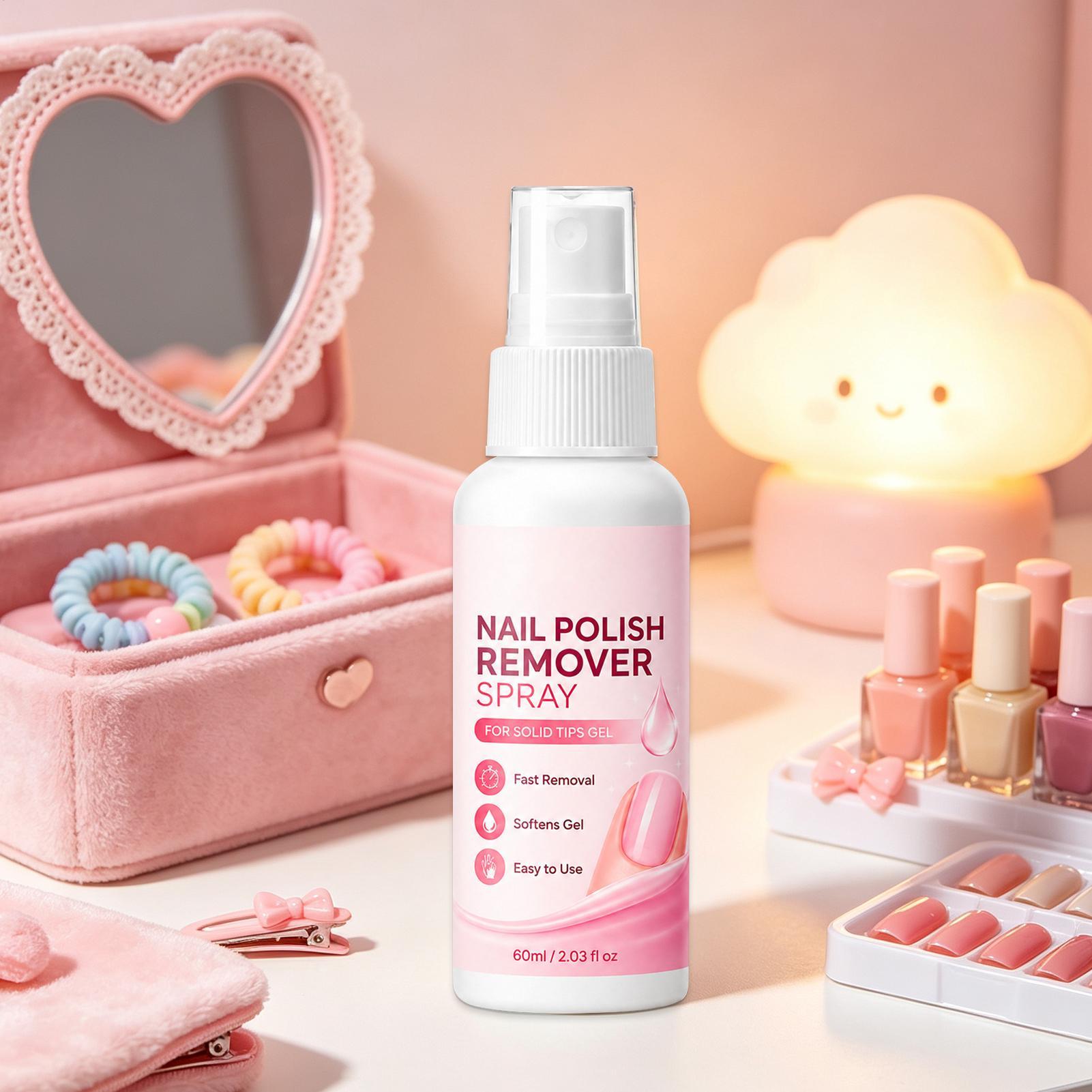60ml Nail Remover Spray For Pr - đánh giá và giá Nail Art Press On