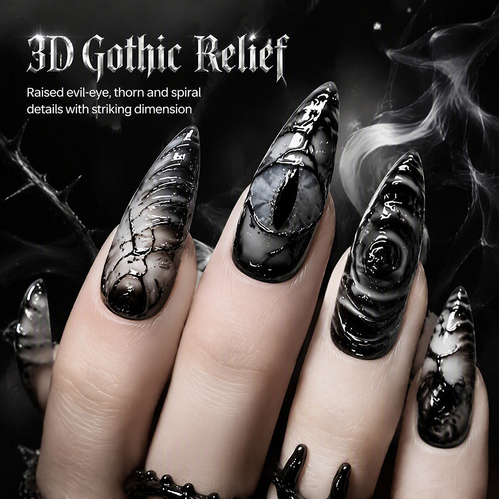 Bộ 30 móng tay giả dán kiểu Go - đánh giá và giá Nail Art Press On