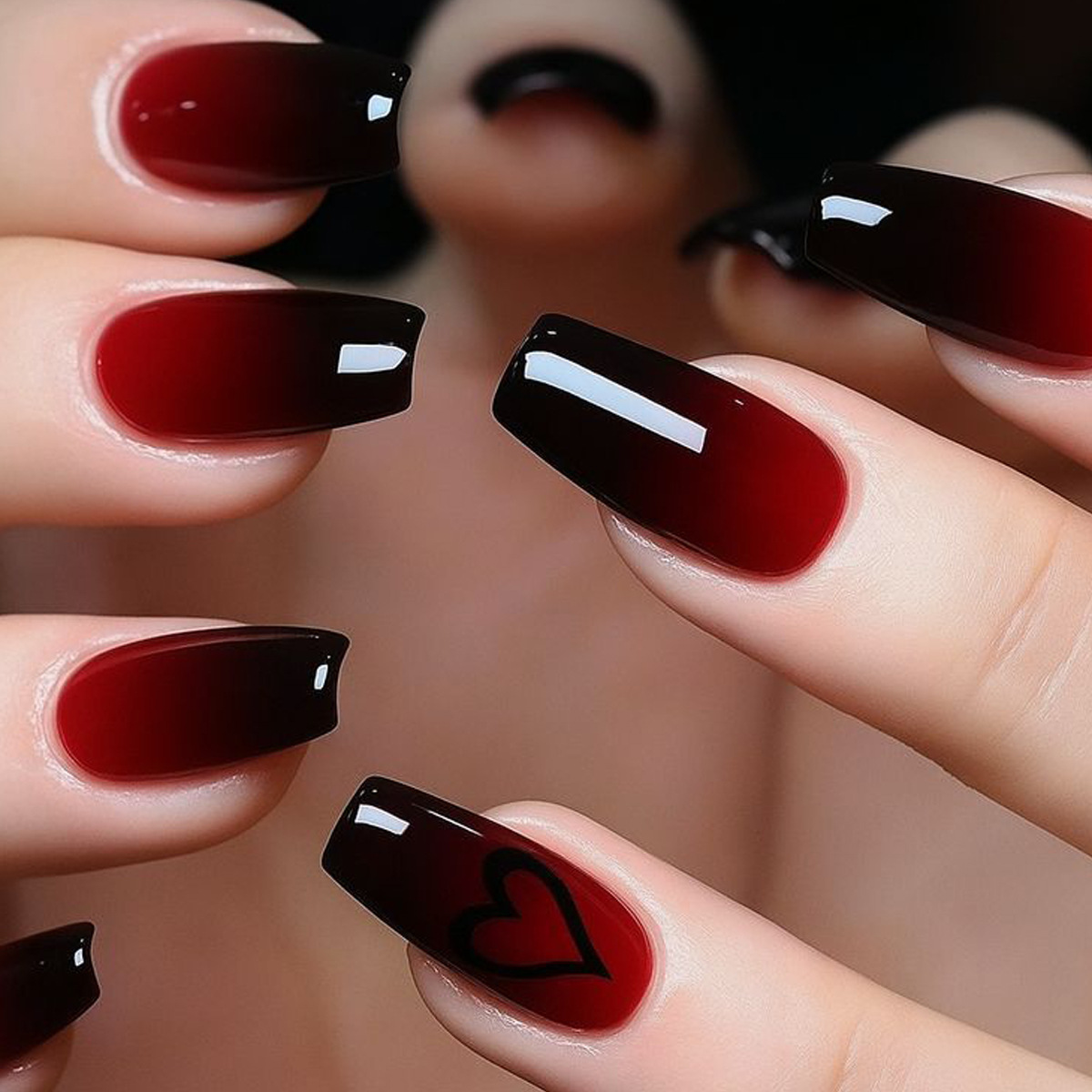 Short Medium fake nails for wo - đánh giá và giá Nail Art Pink